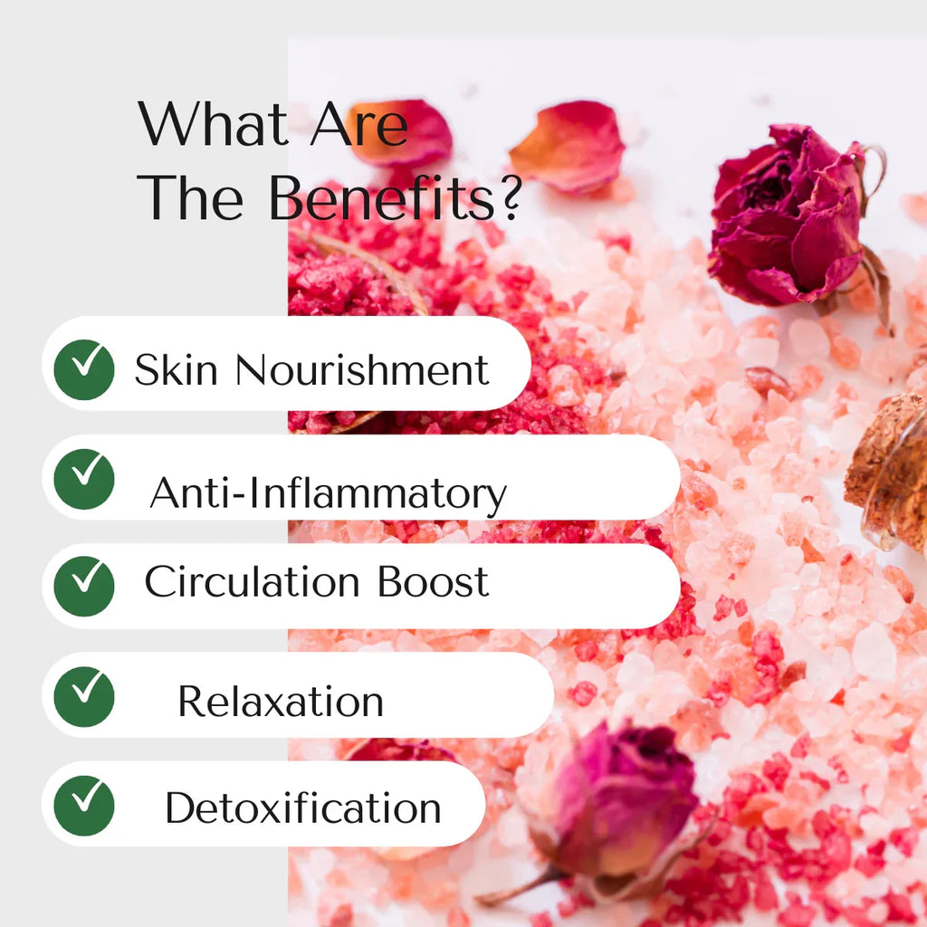 Benefits of All-Natural Bath and Foot Salt - Juss Rite Creations 