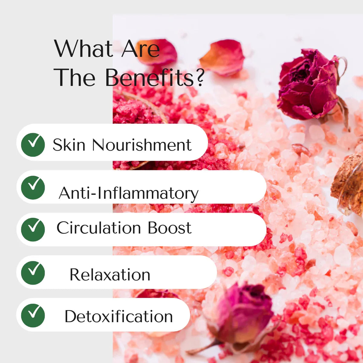 Benefits of All-Natural Bath and Foot Salt - Juss Rite Creations 