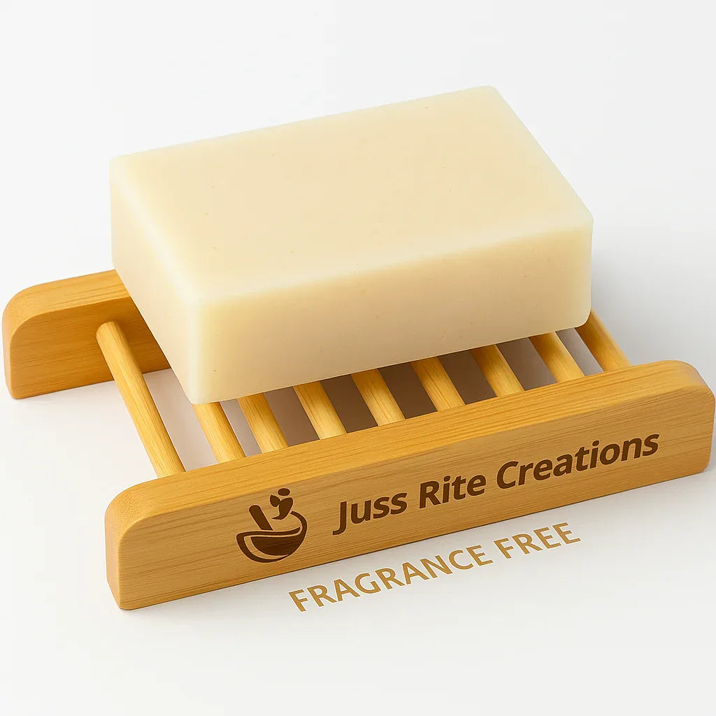 Fragrance Free All-Natural Beauty Soap Bar - Pure, gentle care for sensitive skin 