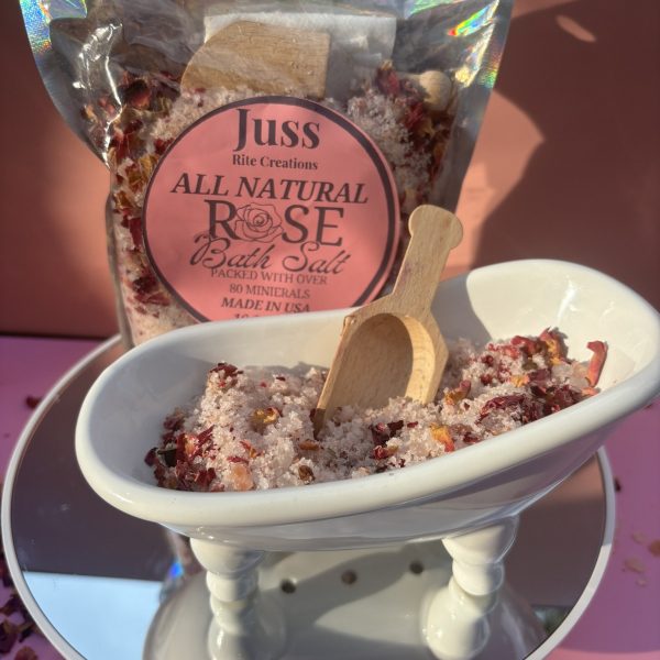 Natural Rose Bath and Foot Salt