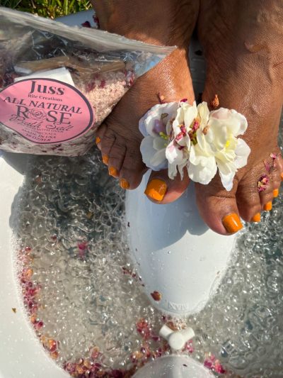 Natural Rose Bath and Foot Salt