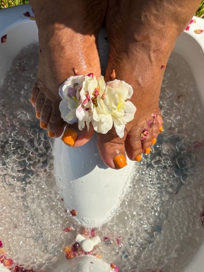 Natural Rose Bath and Foot Salt