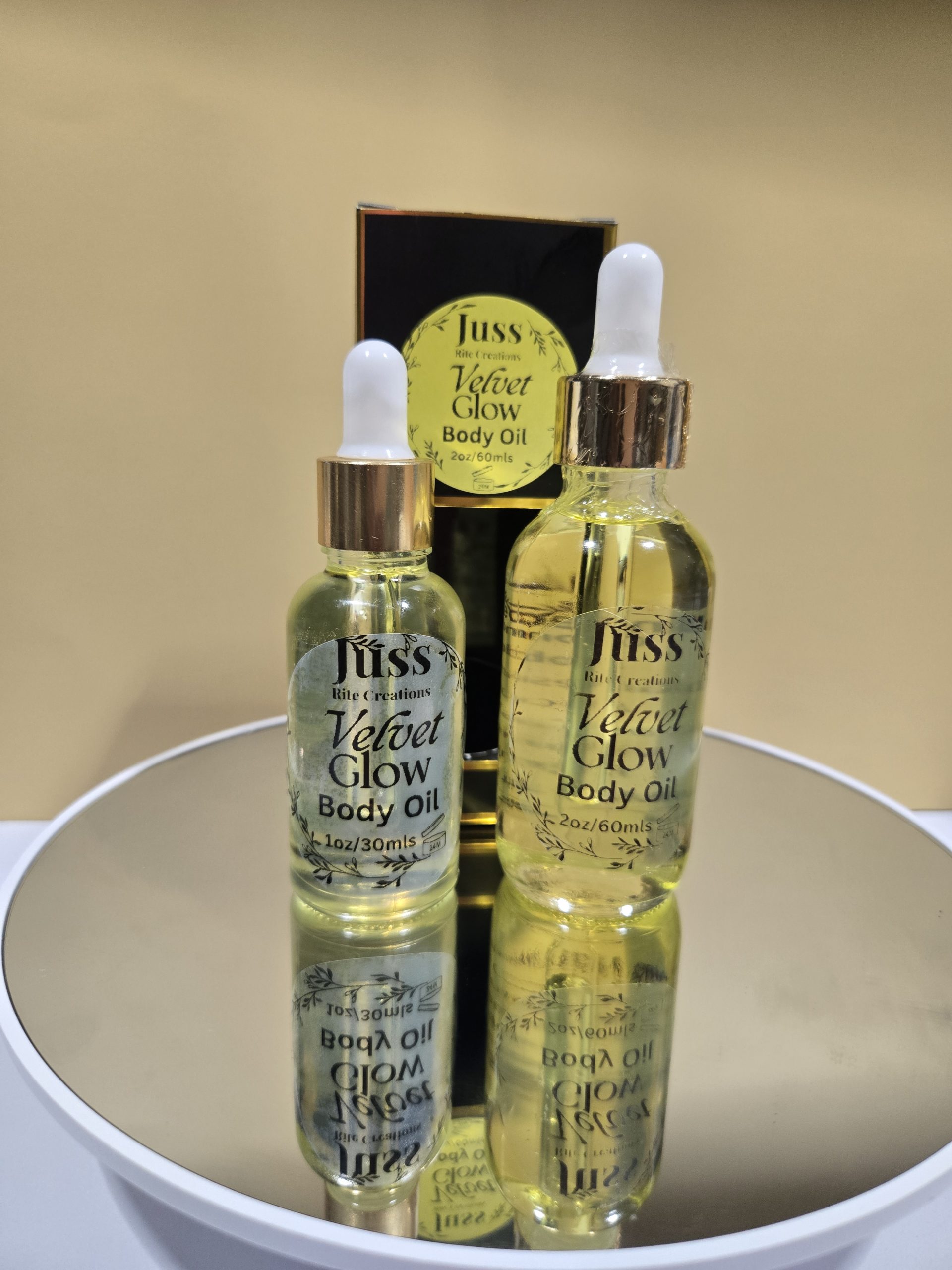 velvet glow dry body oil